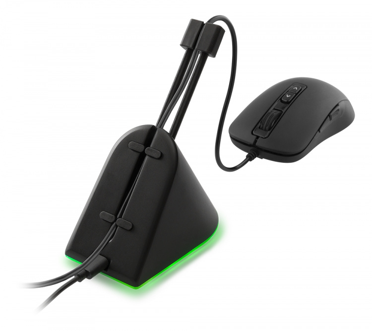 deltaco_gaming Mouse Bungee, svart/RGB