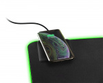 deltaco_gaming DMP330 XXL RGB mouse pad wireless charging 10W fast charging
