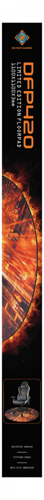 deltaco_gaming DFP420 Limited Edition Floorpad, 1100x1100x3mm