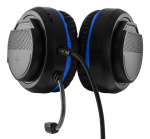deltaco_gaming Headset for Sony Playstation 5, 2m cable, 40mm element, blac