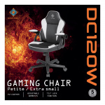 deltaco_gaming DC120 Junior Gaming Chair, Artificial leather, height adjust