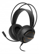 deltaco_gaming Kit 3-in-1 Headset Mouse Mousepad, black with LEDs