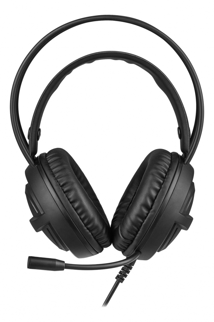 deltaco_gaming Kit 3-in-1 Headset Mouse Mousepad, black with LEDs