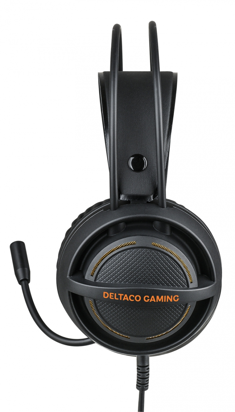 deltaco_gaming Kit 3-in-1 Headset Mouse Mousepad, black with LEDs