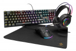 deltaco_gaming Mechanical 4in1 RGB Gaming kit Xinda Red switche black/RGB