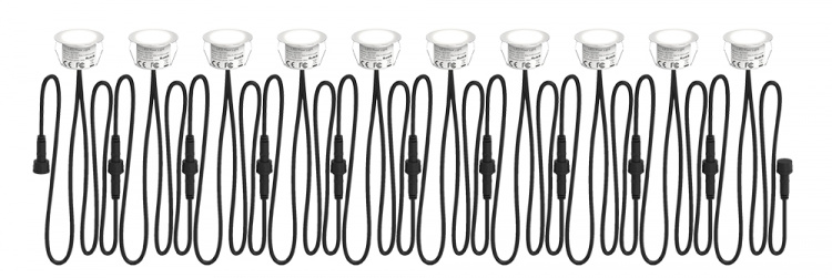 Deltaco Decklight Kit,10pcs