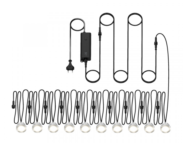 Deltaco Decklight Kit,10pcs