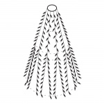 Deltaco SMART HOME WiFi Tree light, 270L, 10 strings, 30m