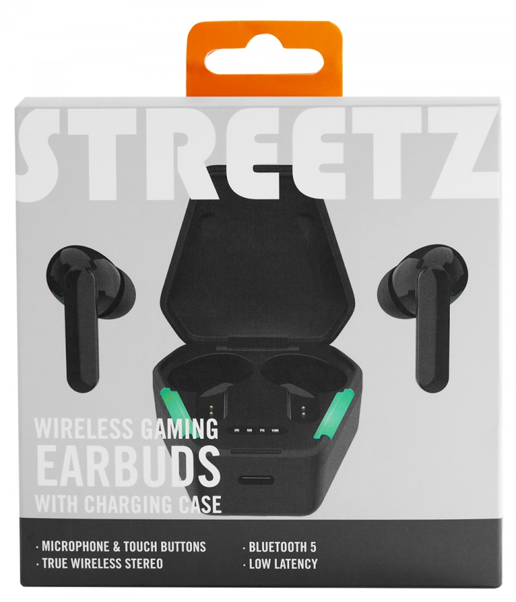 streetz T300 Gaming TWS black