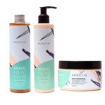 Brave. New. Hair. 3-pack Brave. New. Hair. Keratin Schampoo + Conditioner + Mask Brave. New. Hair. 3-pack Brave. New. Hair. Keratin Schampoo + Conditioner + Mask