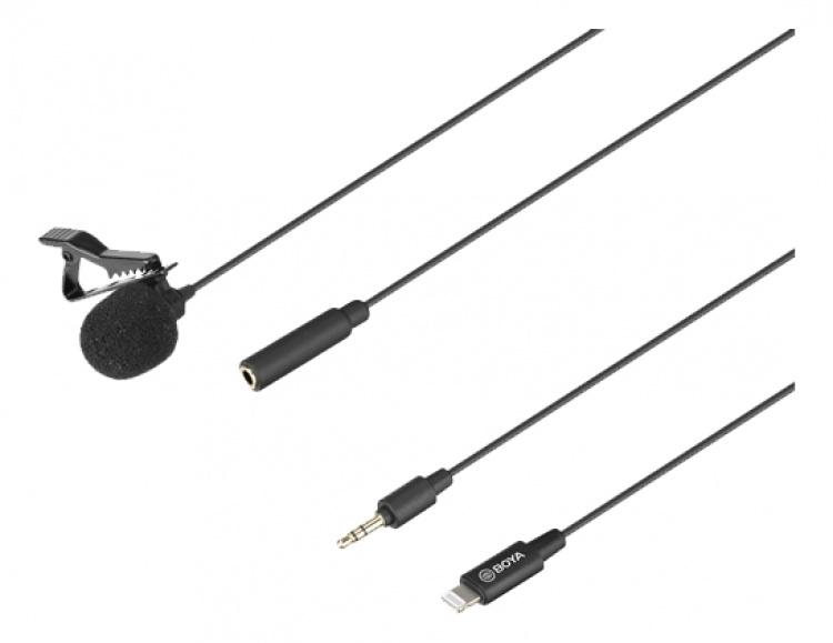 BOYA Lavalier Microphone for iOS device