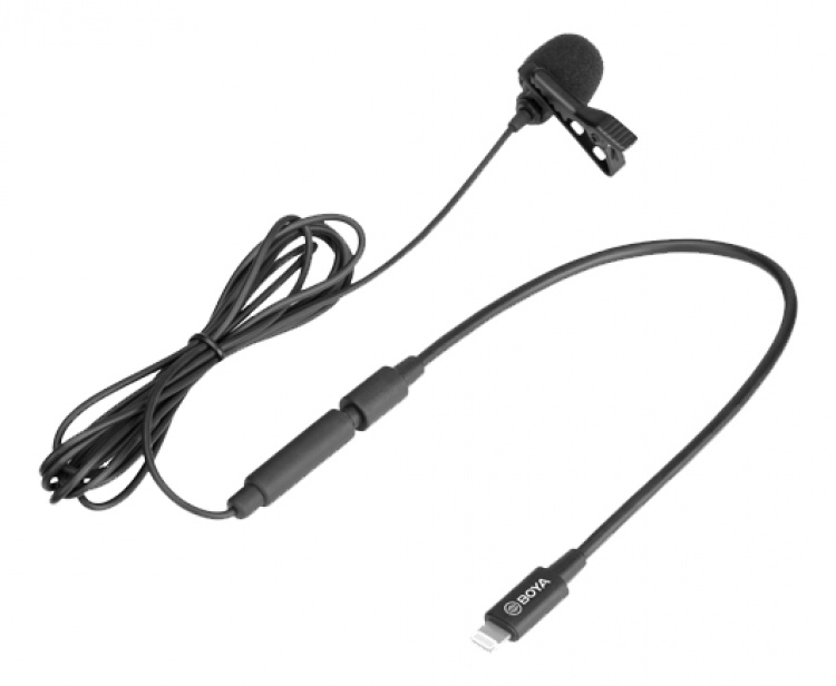 BOYA Lavalier Microphone for iOS device