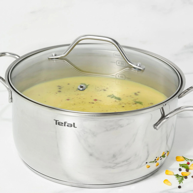 Tefal Cook eat Set 7 delar rostfritt stål