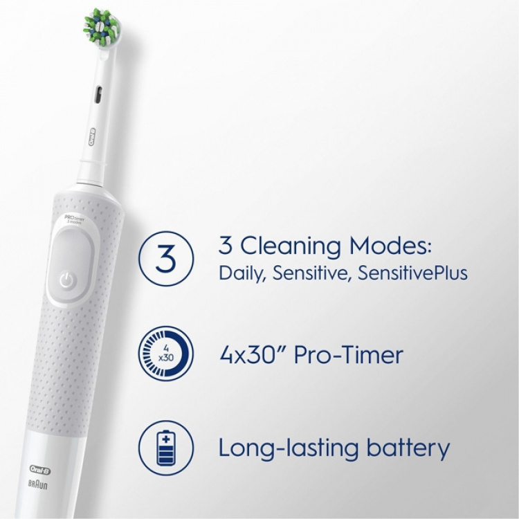 Oral B Eltandborste Vitality Pro White CA CLS Oral B Eltandborste Vitality Pro White CA CLS