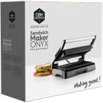 OBH Nordica Smörgåsgrill Onyx Panini 1000 W 6889
