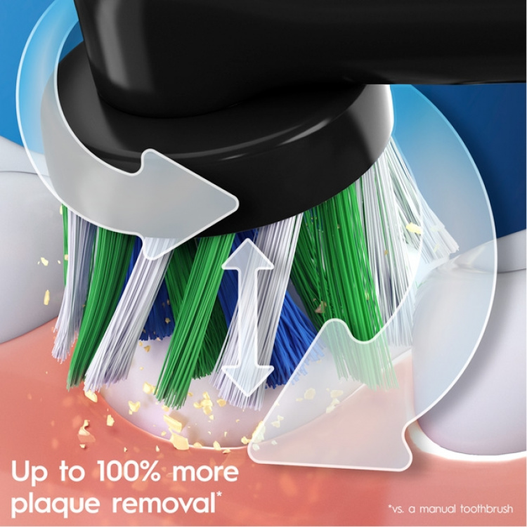 Oral B Eltandborste Pro3 Duo 3900N Black CA + Pink CA Oral B Eltandborste Pro3 Duo 3900N Black CA + Pink CA