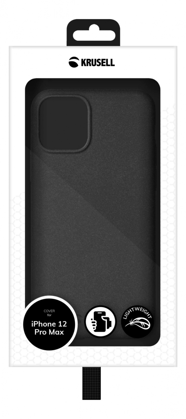 iPhone 12 Pro Max SandCover, svart
