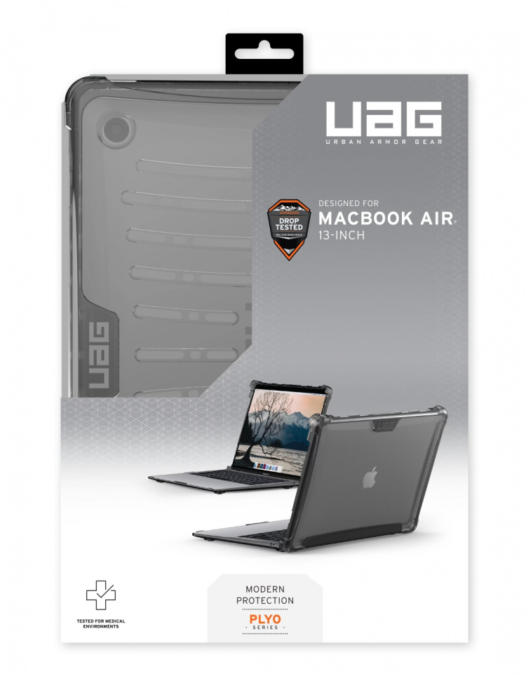 urbanarmorgear MacBook Air 13, Plyo Case, ice