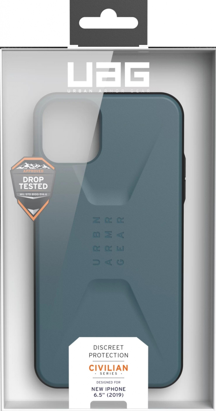 urbanarmorgear iPhone 11 Pro Max, Civilian Cover, Slate