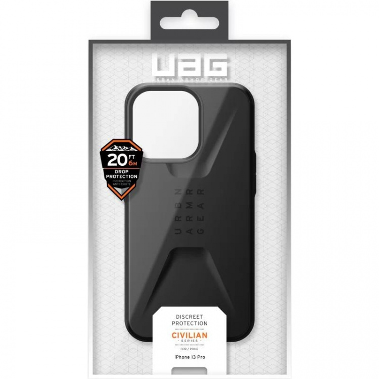 urbanarmorgear iPhone 13 Pro Civilian Cover, black