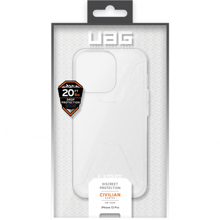 urbanarmorgear iPhone 13 Pro Civilian Cover, Frosted Ice