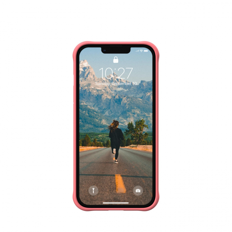 ubyuag iPhone 13 Pro U Dot Cover, Clay