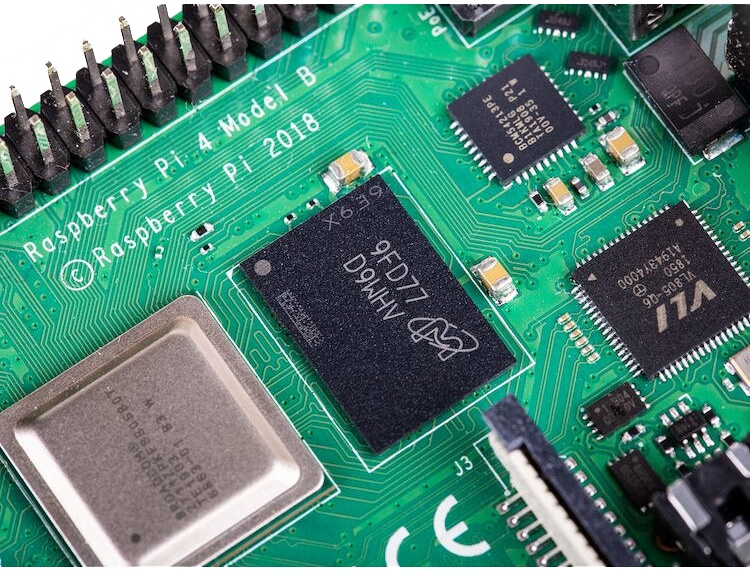 raspberrypi 4 Model B, 4 GB RAM, USB-C, dual Micro HDMI