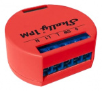 Shelly Recessed switch, power measurement, WiFi, Shelly 1PM, red