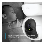 tplink Pan/Tilt Home Security Wi-Fi Camera, High Definition Video