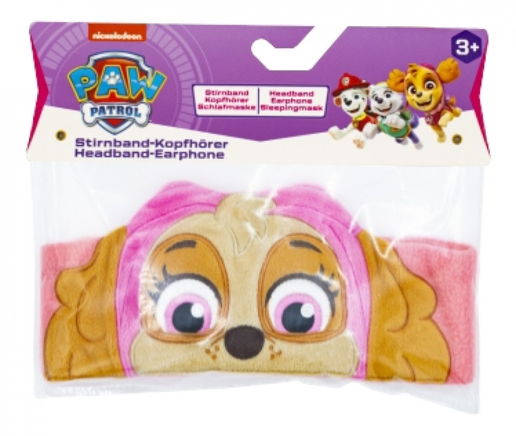 Technaxx PAW Patrol Headband earphones pink