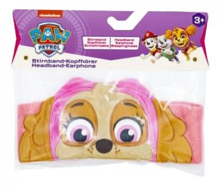 Technaxx PAW Patrol Headband earphones pink
