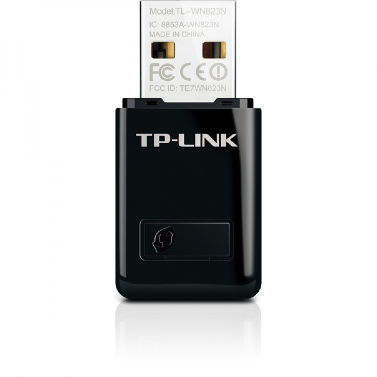 tplink Wireless network card, USB, 300Mbps, 802.11b/g/n, black