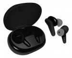 STREETZ True Wireless Stereo in-ear, dual earbuds, charge case, black STREETZ True Wireless Stereo in-ear, dual earbuds, charge case, black