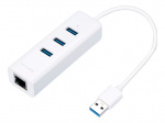 tplink USB 3.0 Hub/Gbit Eth Adapter 3xUSBA 3.0 ports 1m cable white