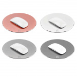 XtremeMac Round aluminum mouse pads - Rose Gold
