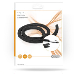 Nedis Kabelhantering | Ärm | 1 st. | Maximal kabeltjocklek: 30 mm | Nylon | Svart Nedis Kabelhantering | Ärm | 1 st. | Maximal kabeltjocklek: 30 mm | Nylon | Svart