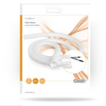 Nedis Kabelhantering | Ärm | 1 st. | Maximal kabeltjocklek: 30 mm | Nylon | Vit