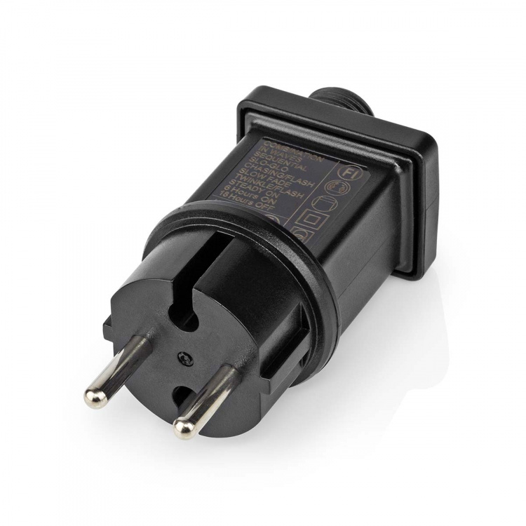 Nedis Julbelysning | Kompaktkluster | 700 LED\'s | Varm Vit | 14.00 m | Ljuseffekter: 7 | Inomhus eller Utomhus | Strömadapter