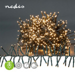 Nedis Julbelysning | Klunga | 576 LED\'s | Varm Vit | 4.20 m | Ljuseffekter: 7 | Inomhus eller Utomhus | Strömadapter Nedis Julbelysning | Klunga | 576 LED\'s | Varm Vit | 4.20 m | Ljuseffekter: 7 | Inomhus eller Utomhus | Strömadapter