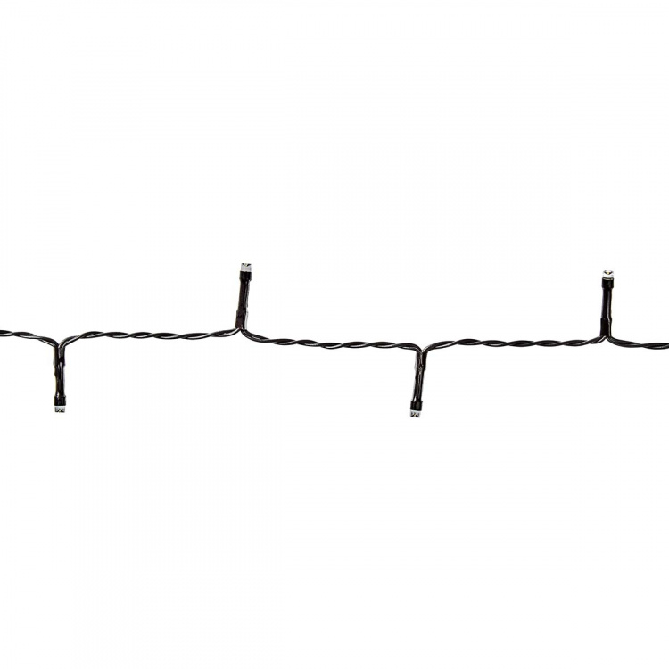 Nedis Julbelysning | Sträng | 192 LED\'s | Varm Vit | 14.40 m | Ljuseffekter: 7 | Inomhus eller Utomhus | Batteridriven