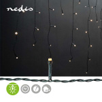 Nedis Dekorativa Istapps ljus | 360 LED\'s | Varm Vit | 9.00 m | Ljuseffekter: 7 | Strömadapter Nedis Dekorativa Istapps ljus | 360 LED\'s | Varm Vit | 9.00 m | Ljuseffekter: 7 | Strömadapter