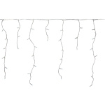 Nedis Dekorativa Istapps ljus | 180 LED\'s | Kall Vit | 5.90 m | Ljuseffekter: 7 | Strömadapter