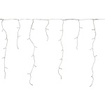 Nedis Dekorativa Istapps ljus | 180 LED\'s | Kall Vit | 5.90 m | Ljuseffekter: 7 | Strömadapter