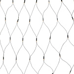 Nedis Dekorativa Nätljus | Varm Vit | 160 LED\'s | 2 x 1 m | Ljuseffekter: 7 | Inomhus eller Utomhus | Strömadapter