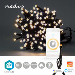 Nedis SmartLife Julbelysning | Sträng | Wi-Fi | Varm Vit | 100 LED\'s | 10.0 m | Android™ / IOS Nedis SmartLife Julbelysning | Sträng | Wi-Fi | Varm Vit | 100 LED\'s | 10.0 m | Android™ / IOS