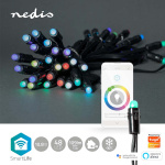Nedis SmartLife Julbelysning | Festljus | Wi-Fi | RGB | 48 LED\'s | 10.80 m | Android™ / IOS