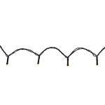 Nedis SmartLife Julbelysning | Träd | Wi-Fi | Varm Vit | 200 LED\'s | 20.0 m | 10 x 2 m | Android™ / IOS