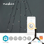 Nedis SmartLife Julbelysning | Träd | Wi-Fi | Varm Vit | 200 LED\'s | 20.0 m | 5 x 4 m | Android™ / IOS
