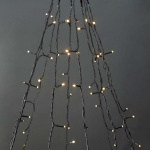 Nedis SmartLife Julbelysning | Träd | Wi-Fi | Varm Vit | 200 LED\'s | 20.0 m | 5 x 4 m | Android™ / IOS