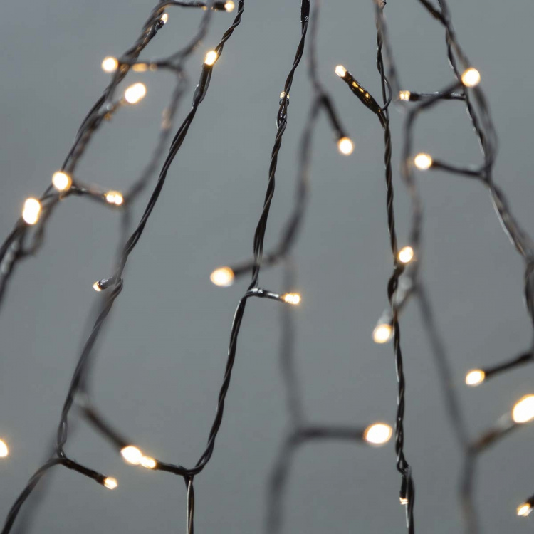 Nedis SmartLife Julbelysning | Träd | Wi-Fi | Varm Vit | 200 LED\'s | 20.0 m | 5 x 4 m | Android™ / IOS